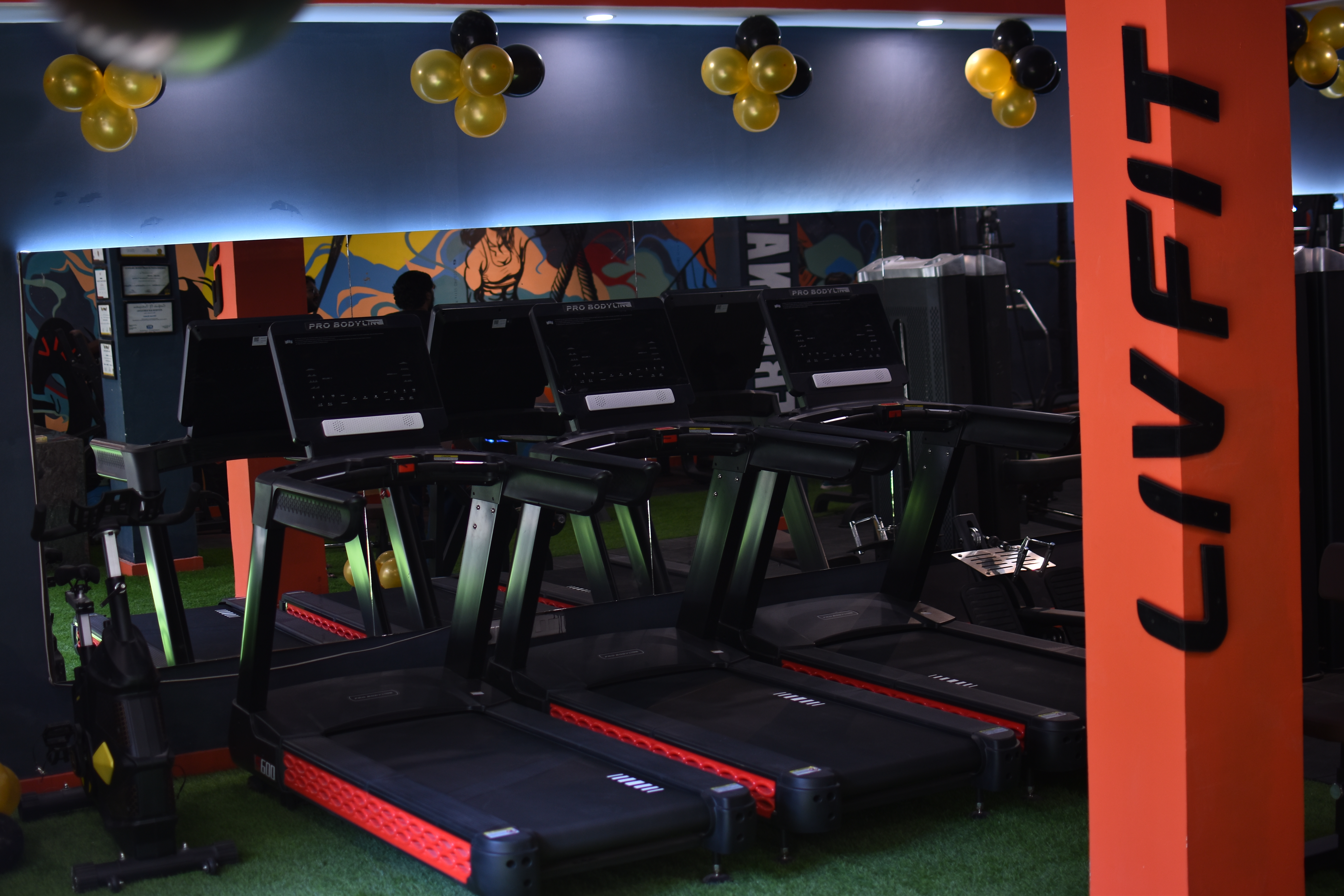 LIV FIT GYM Kalkaji - gym floor and equipment photo 1