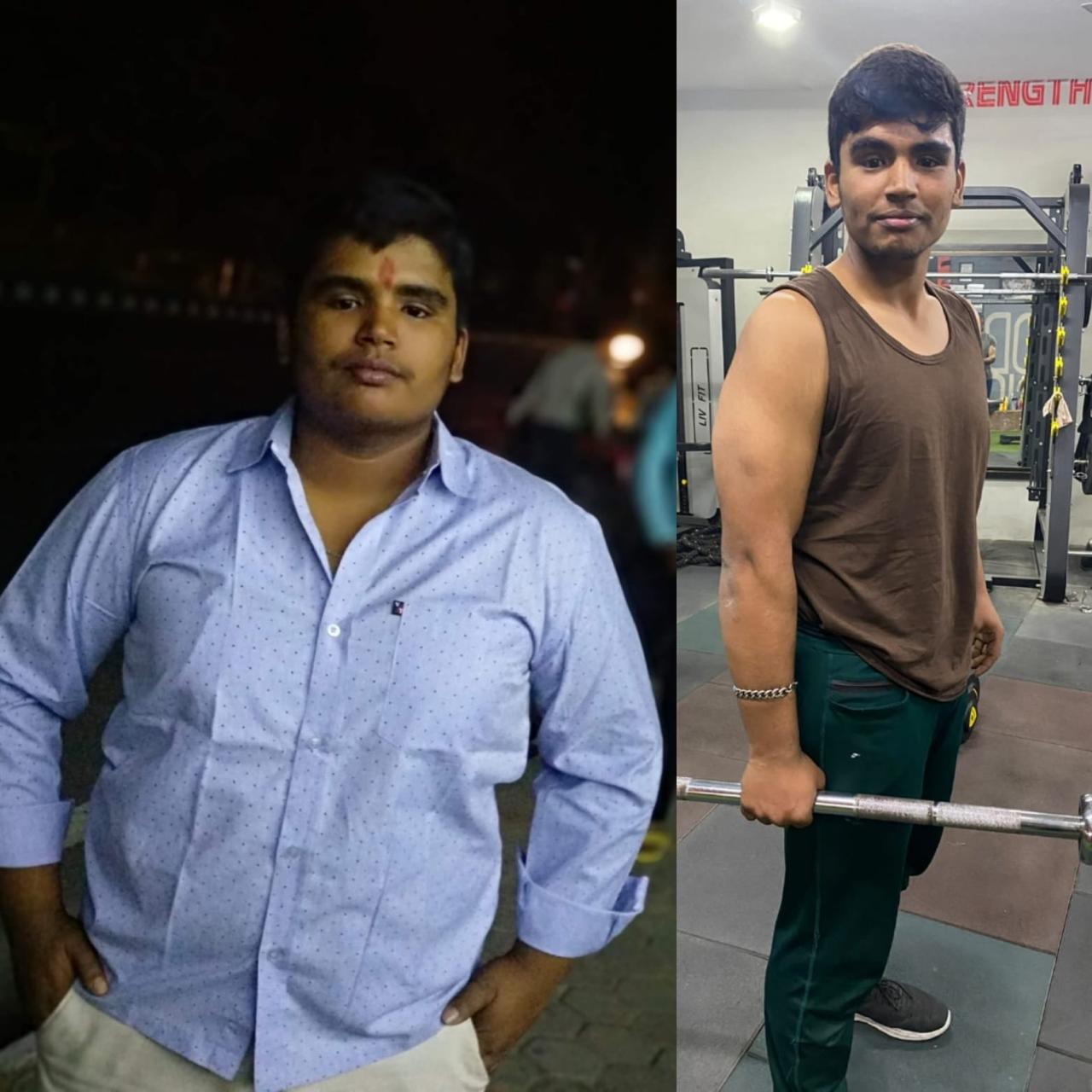 Sushant - LIV FIT GYM Kalkaji member success story
